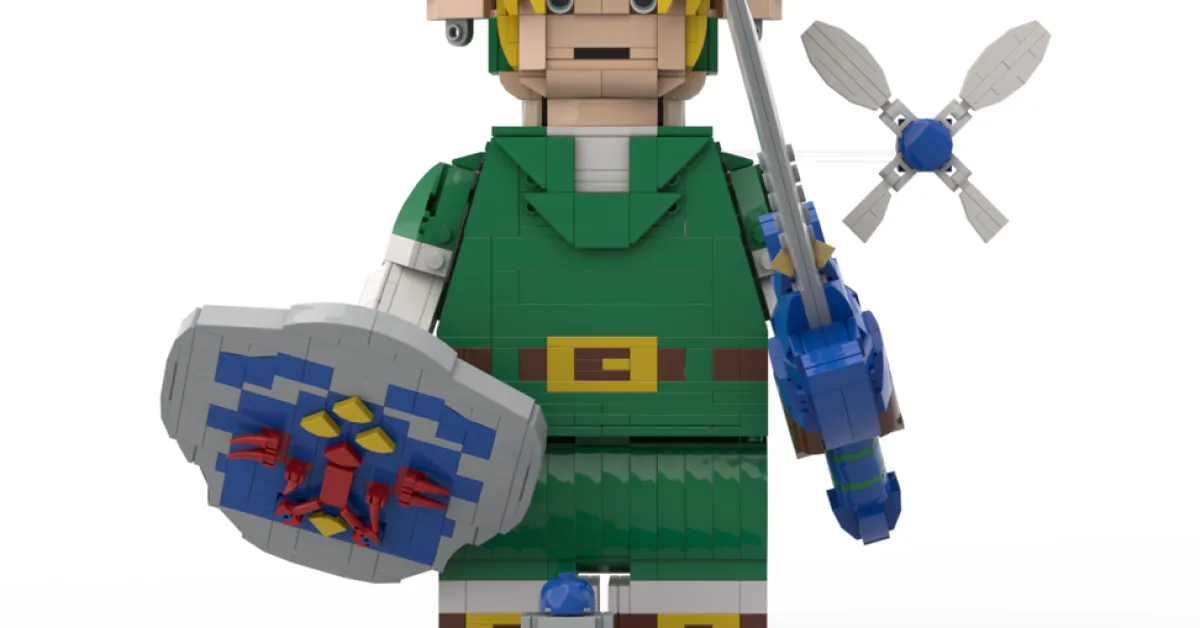 Lego Ocarina time 1000x800